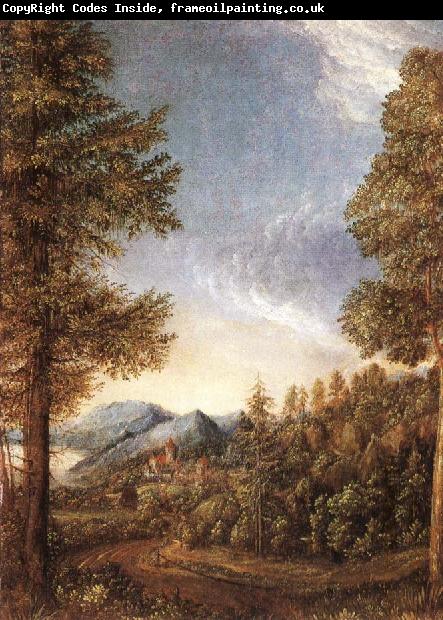 Albrecht Altdorfer Danube-landscape